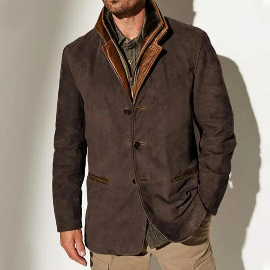 Sylvester | Stylish Suede Jacket For Men