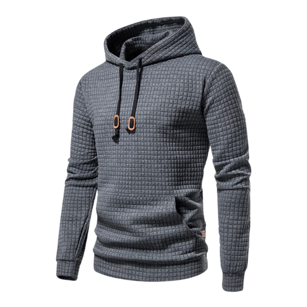 Ingolf ™ | Textured Hooded Sweatshirt For Men