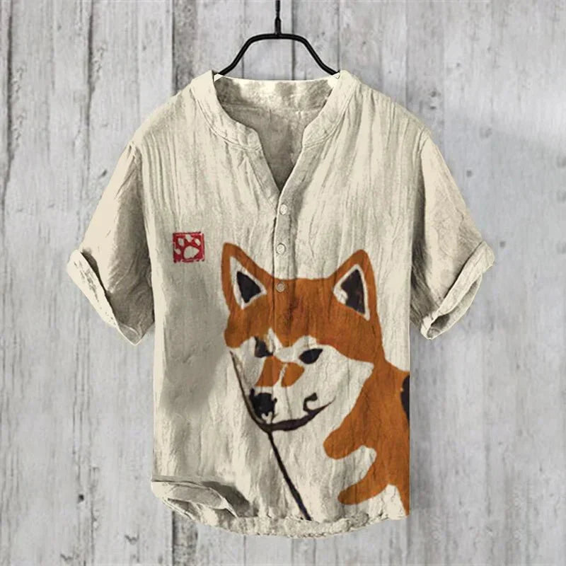 Allen™ | Artistic Linen-Silk Shirt For Men