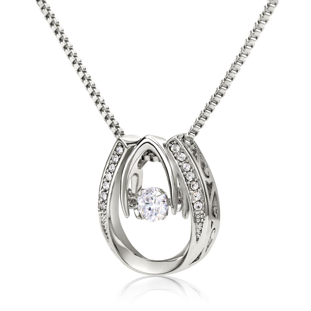 To My Daughter - Never Forget That I Love You - Lucky Hope Necklace