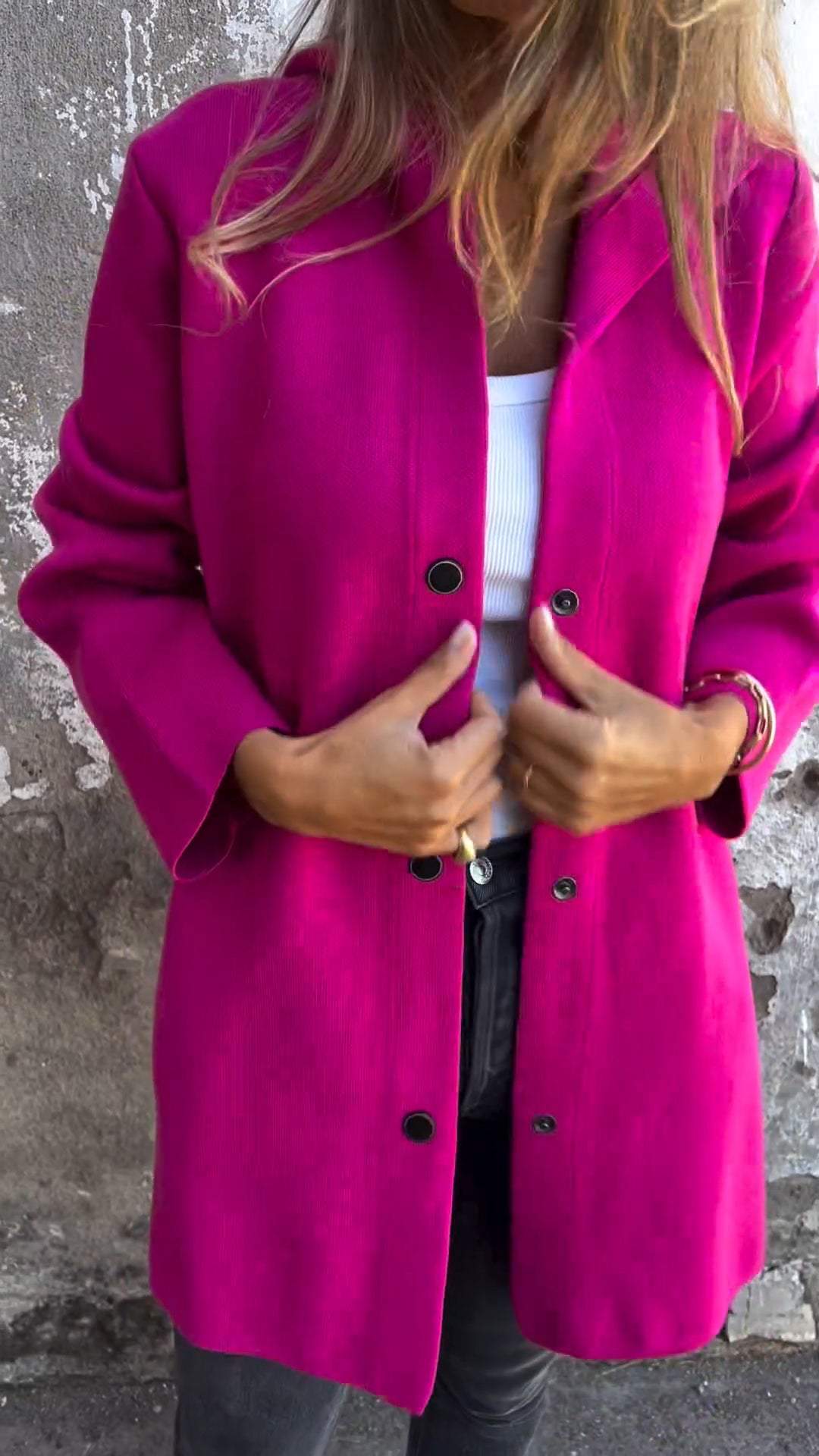 Adriana | Cardigan with Buttons and Hood