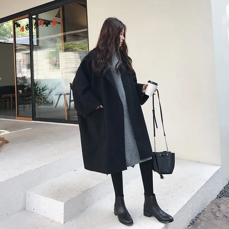 MNZRA | Oversizes Woolblend Trenchcoat Jacket
