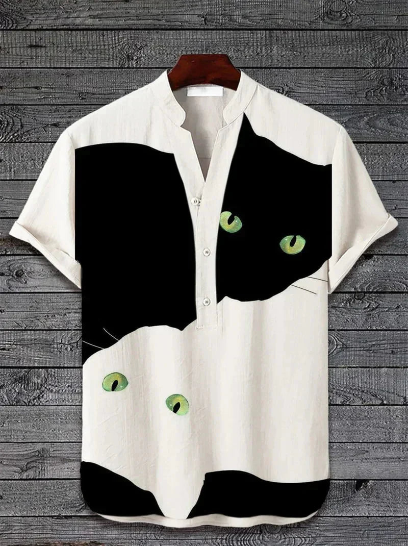 Allen™ | Artistic Linen-Silk Shirt For Men