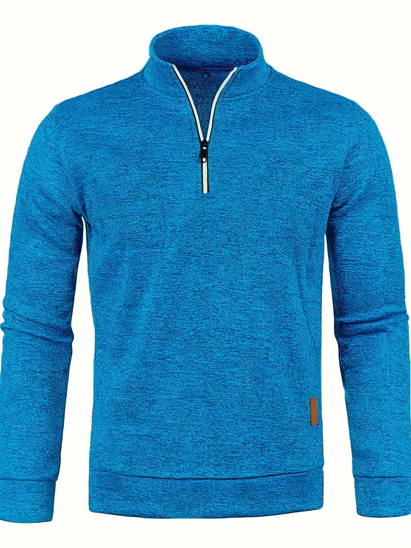 Dann | Zip-Up Pullover Sweatshirt For Men